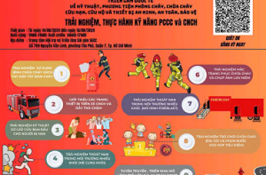 Triển lãm quốc tế về kỹ thuật và phương tiện pccc&cnch và thiết bị an ninh, an toàn, bảo vệ tại việt nam năm 2024