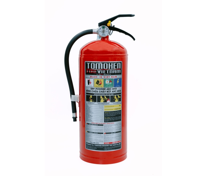  BÌNH CHỮA CHÁY BỘT ABC 6KG TOMOKEN