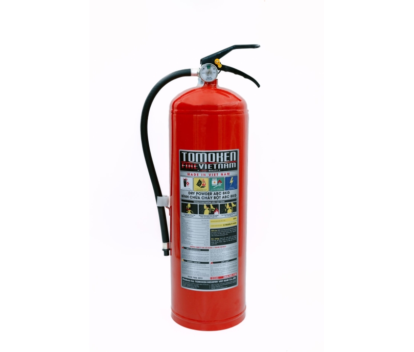BÌNH CHỮA CHÁY BỘT ABC 8KG TOMOKEN
