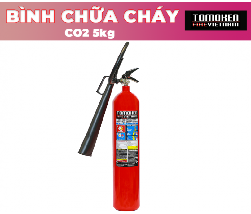 BÌNH CHỮA CHÁY TOMOKEN CO2 5KG